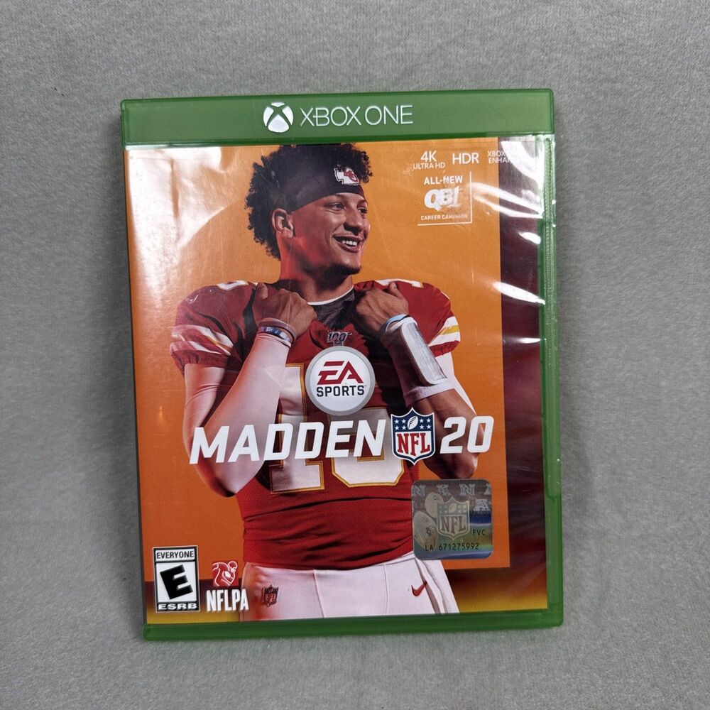 EA Sports Madden NFL 20 Xbox One X Enhanced Ultra HD HDR Multiplayer Game